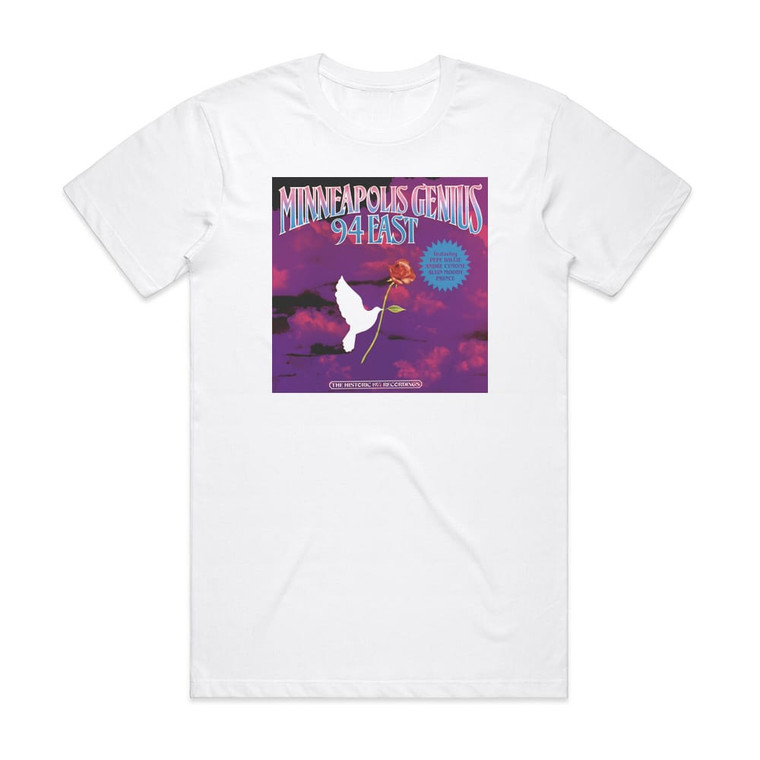 94 East Minneapolis Genius The Historic 1977 Recordings Album Cover T-Shirt White