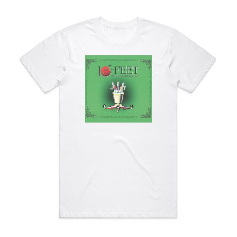 10-FEET 4Rest Album Cover T-Shirt White