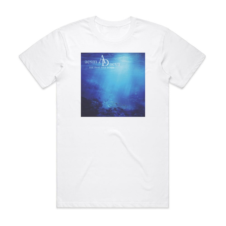Aesma Daeva The Thalassa Mixes Album Cover T-Shirt White