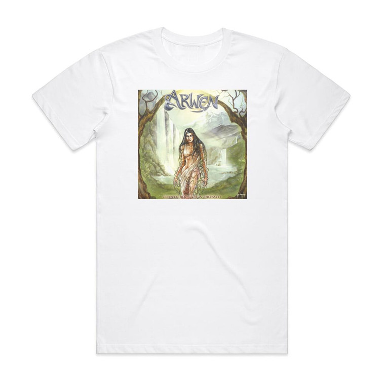 Arwen Memories Of A Dream Album Cover T-Shirt White