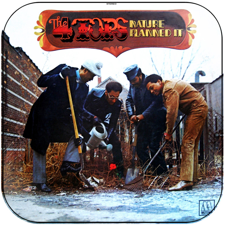 Four Tops Nature Planned It Album Cover Sticker