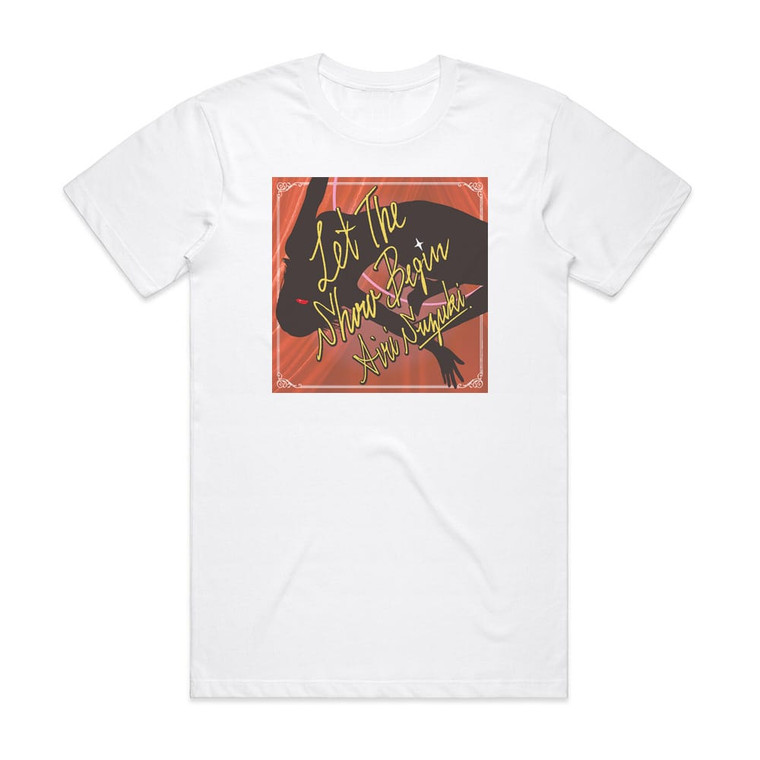 Airi Suzuki Let The Show Begin Album Cover T-Shirt White