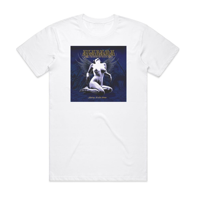 Alabama Thunderpussy Staring At The Divine Album Cover T-Shirt White