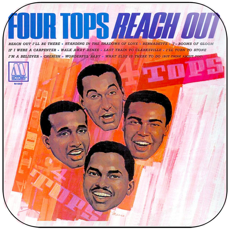 Four Tops Reach Out Album Cover Sticker