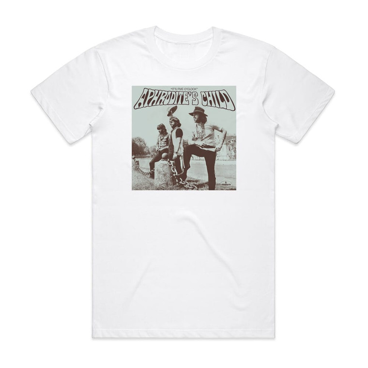 Aphrodites Child Its Five Oclock Album Cover T-Shirt White