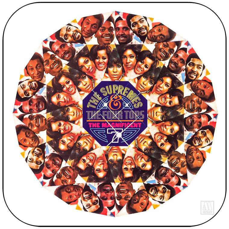 Four Tops The Magnificent 7 Album Cover Sticker