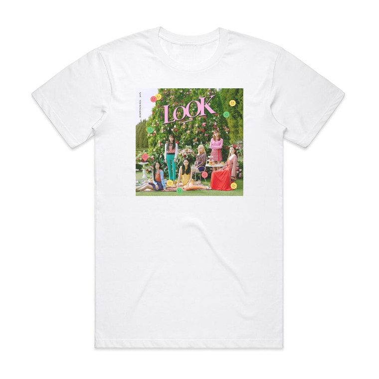 APink Look Album Cover T-Shirt White