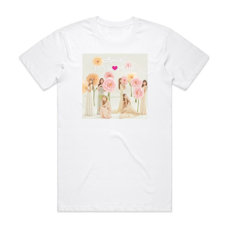 APink Pinkdoll Album Cover T-Shirt White