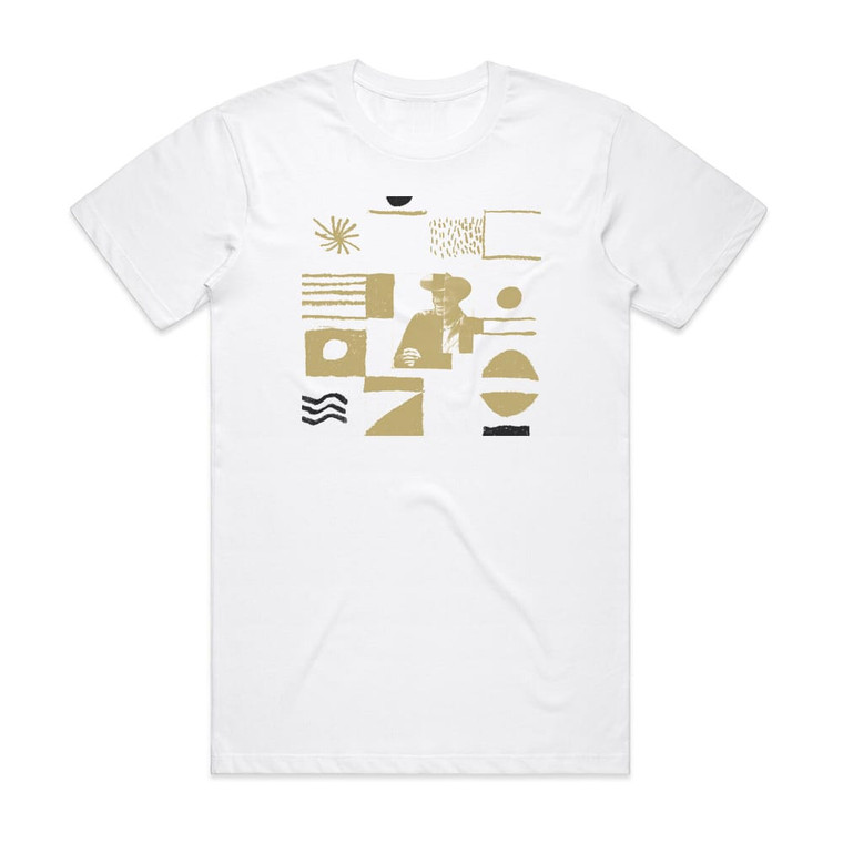 Allah-Las Calico Review Album Cover T-Shirt White Allah-Las Calico Review Album Cover T-Shirt White
