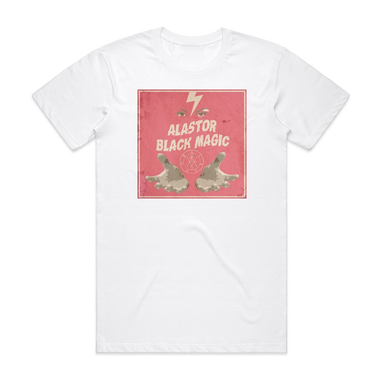 Alastor Black Magic Album Cover T-Shirt White