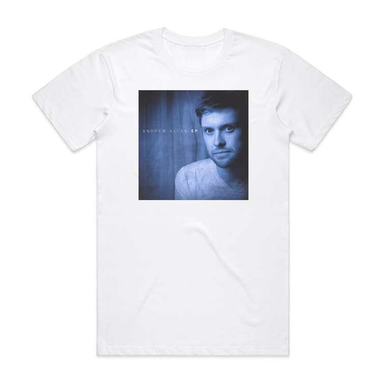 Andrew Allen Andrew Allen Album Cover T-Shirt White