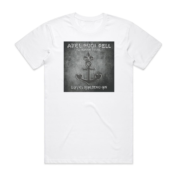 Axel Rudi Pell Loves Holding On Album Cover T-Shirt White