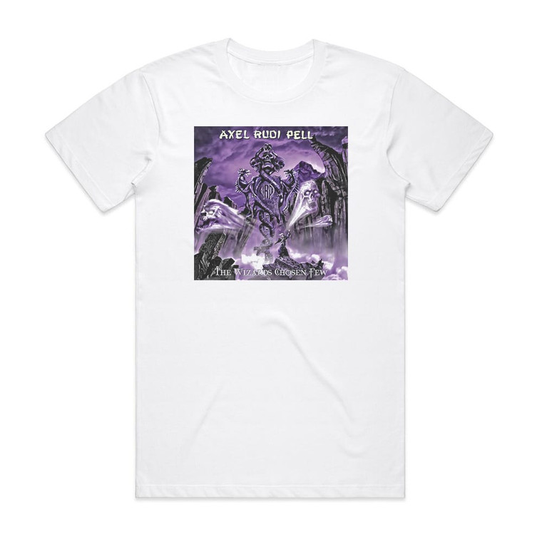 Axel Rudi Pell The Wizards Chosen Few Album Cover T-Shirt White