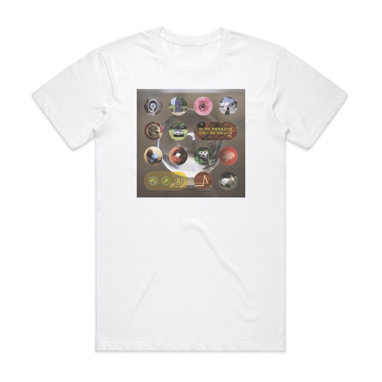 Alan Parsons The Time Machine Album Cover T-Shirt White