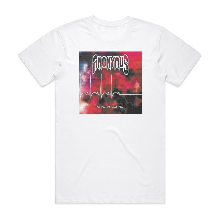 Anonymus Ni Vu Ni Connu Album Cover T-Shirt White