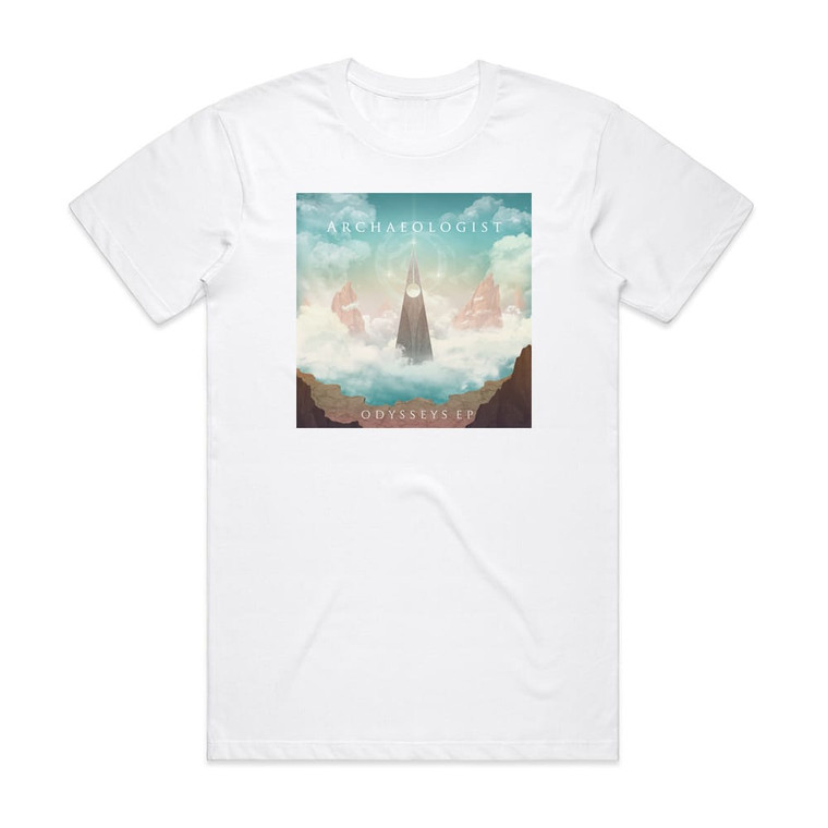 Archaeologist Odysseys Album Cover T-Shirt White