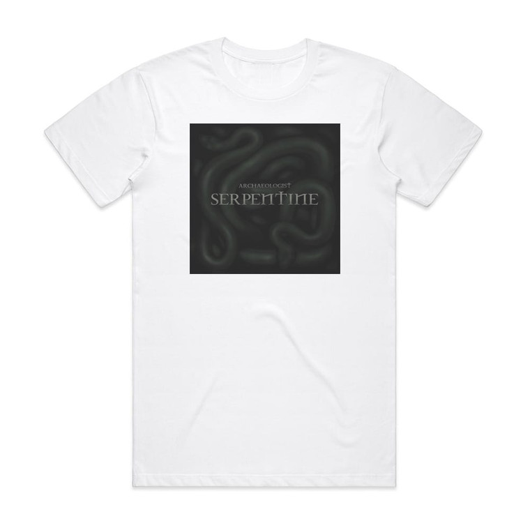 Archaeologist Serpentine Album Cover T-Shirt White