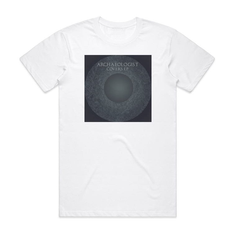 Archaeologist Covers Album Cover T-Shirt White