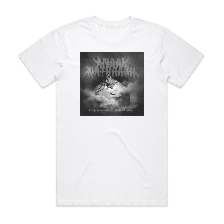 Anaal Nathrakh In The Constellation Of The Black Widow 1 Album Cover T-Shirt White