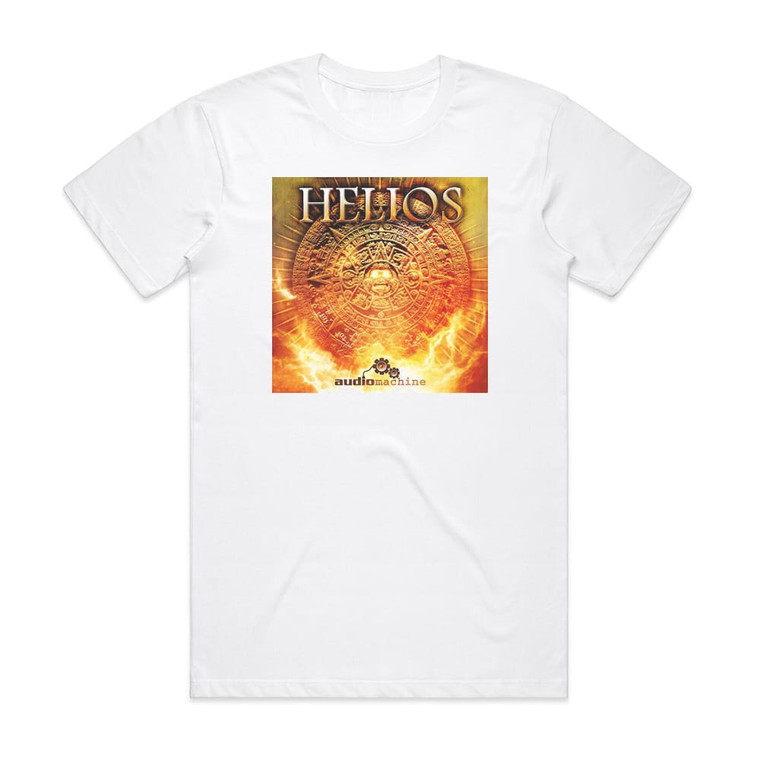 audiomachine Helios Album Cover T-Shirt White