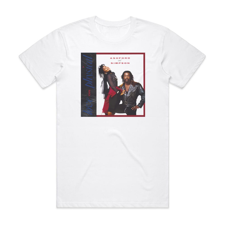 Ashford and Simpson Love Or Physical Album Cover T-Shirt White