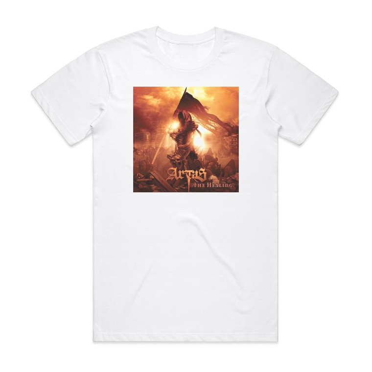 Artas The Healing Album Cover T-Shirt White