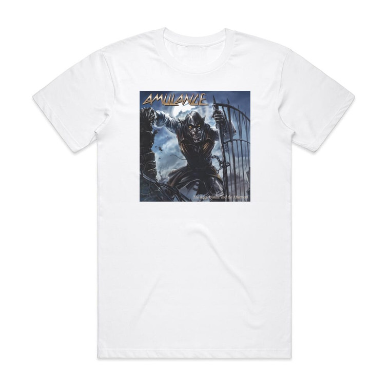 Amulance The Rage Within And The Aftermath Album Cover T-Shirt White