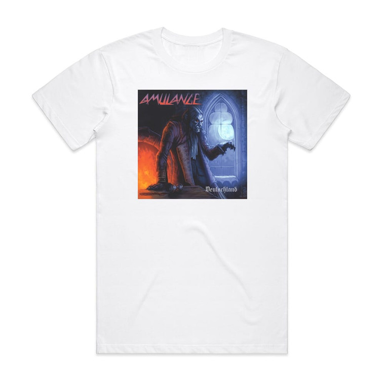 Amulance Deutschland Album Cover T-Shirt White