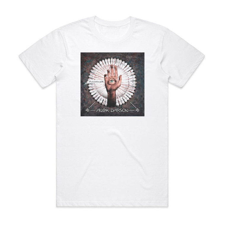 Alek Darson Panopticon Album Cover T-Shirt White