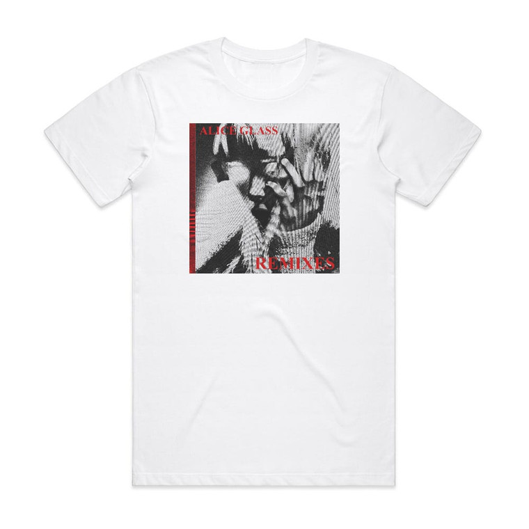 Alice Glass Alice Glass Remixes Album Cover T-Shirt White