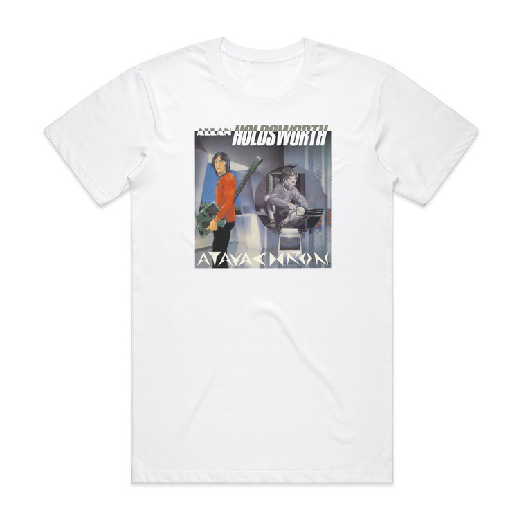 Allan Holdsworth Atavachron Album Cover T-Shirt White
