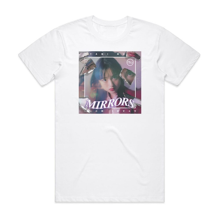 Ayami Mutou Mirrors Album Cover T-Shirt White