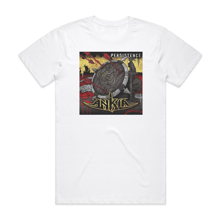 Ankla Persistence Album Cover T-Shirt White