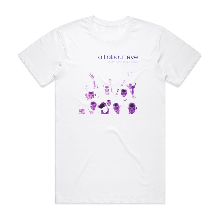 All About Eve Fairy Light Nights Two Album Cover T-Shirt White