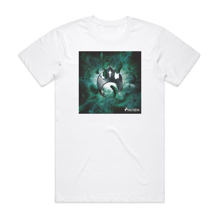 Anthem Burning Oath Album Cover T-Shirt White