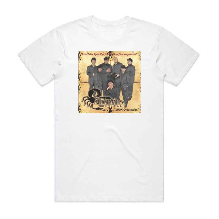 Alacranes Musical 100 Originales Album Cover T-Shirt White