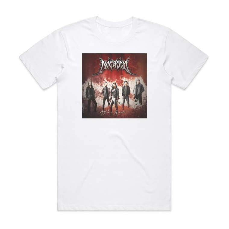 Aversed War Aorta Album Cover T-Shirt White