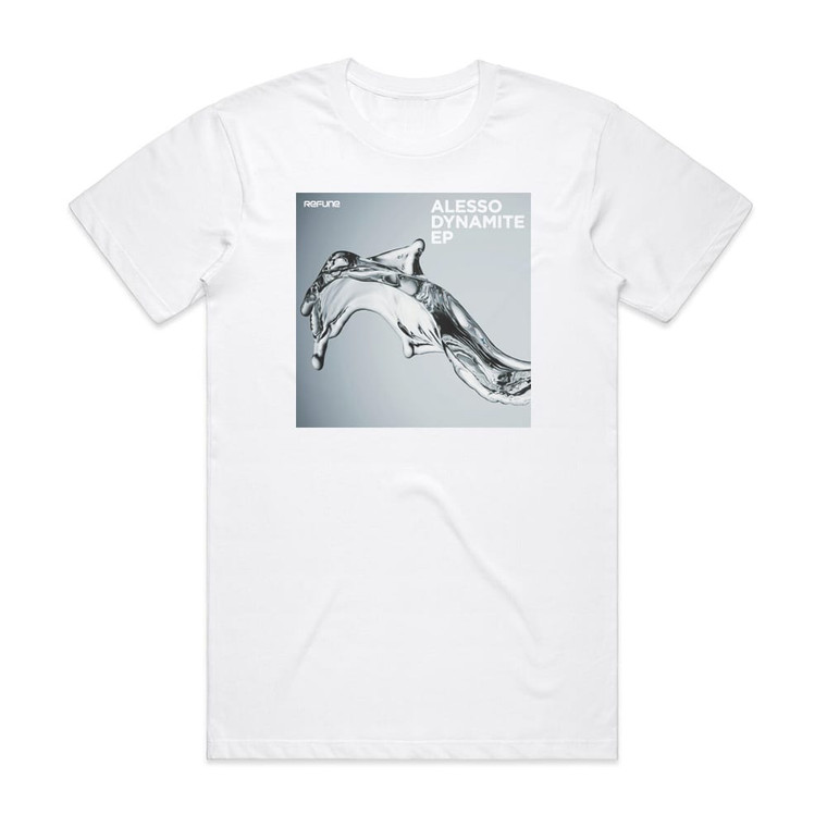 Alesso Dynamite Ep Album Cover T-Shirt White