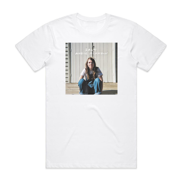 Angie McMahon Salt Album Cover T-Shirt White Angie McMahon Salt Album Cover T-Shirt White