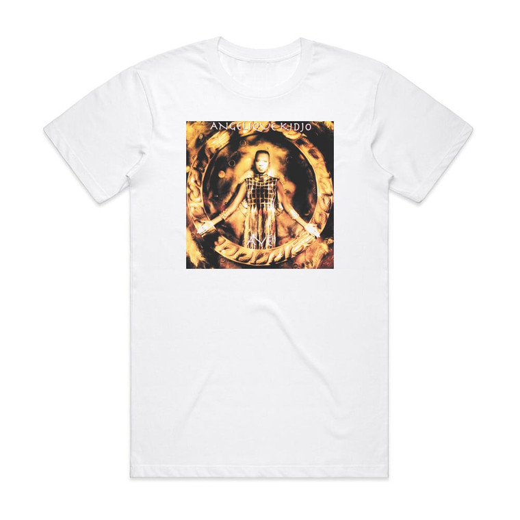 Angelique Kidjo Ay Album Cover T-Shirt White