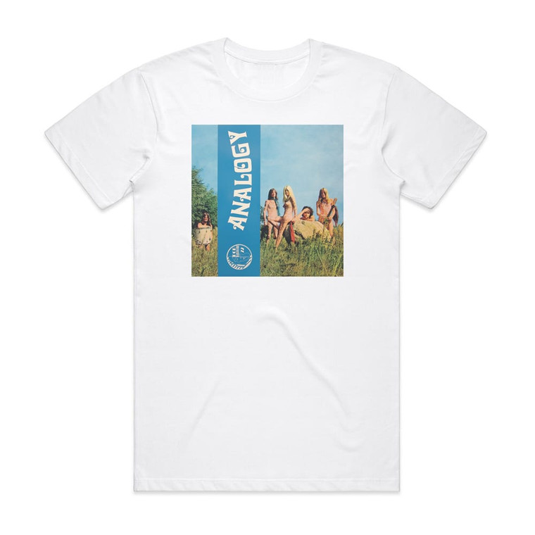Analogy Analogy Album Cover T-Shirt White
