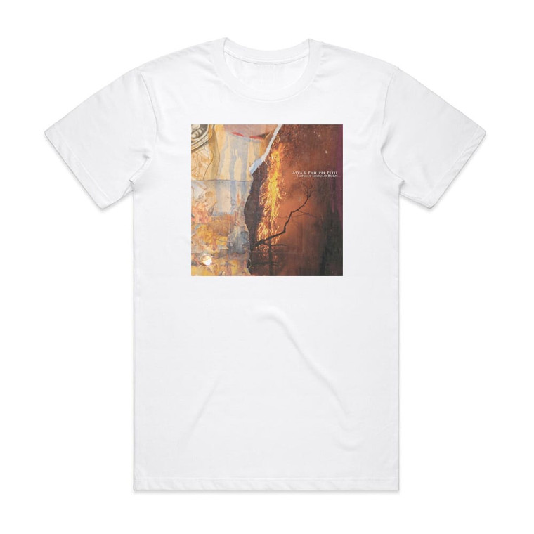 Asva Empires Should Burn Album Cover T-Shirt White