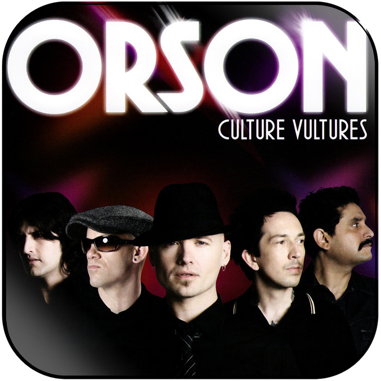 Orson Culture Vultures Album Cover Sticker