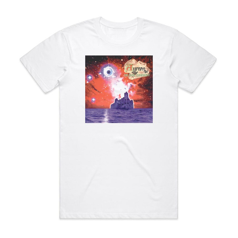 Ayreon The Final Experiment 1 Album Cover T-Shirt White