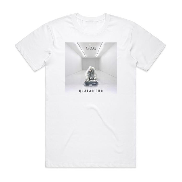 Arcane Quarantine Album Cover T-Shirt White