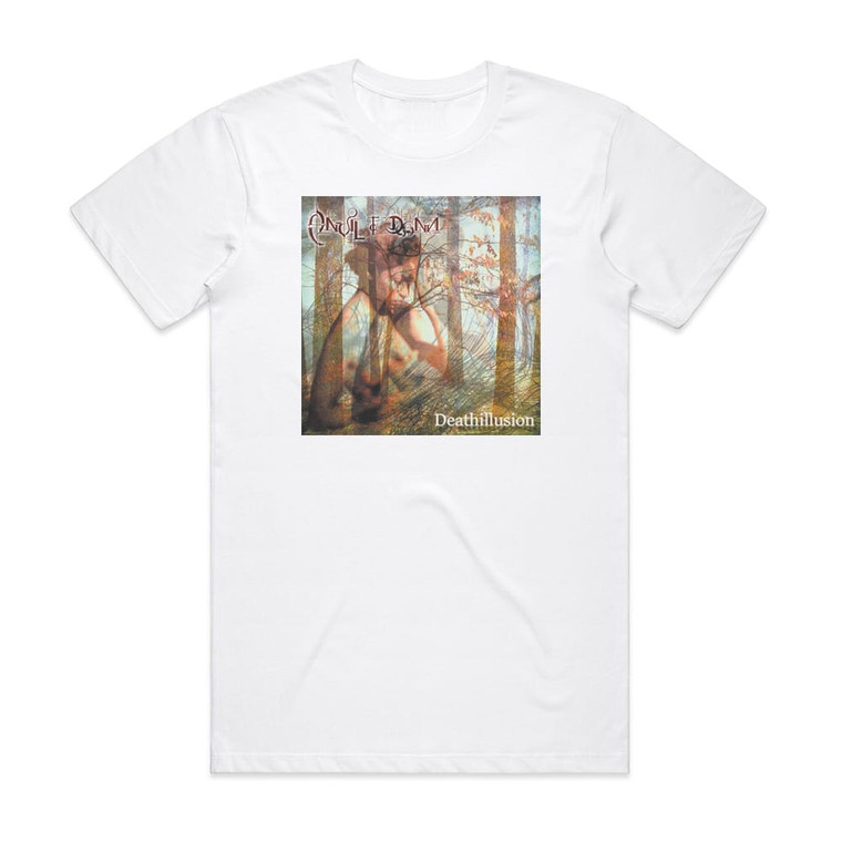 Anvil of Doom Deathillusion Album Cover T-Shirt White