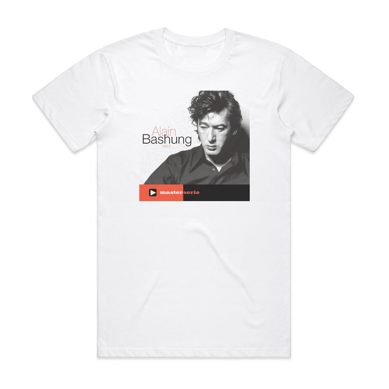 Alain Bashung Master Serie Volume 1 Album Cover T-Shirt White