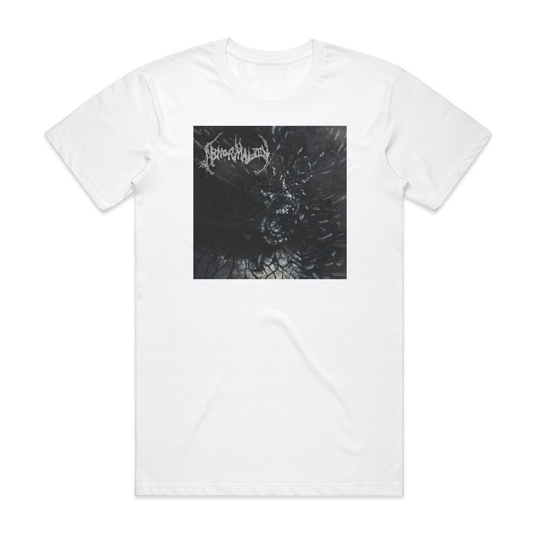 Abnormality Mechanisms Of Omniscience Album Cover T-Shirt White