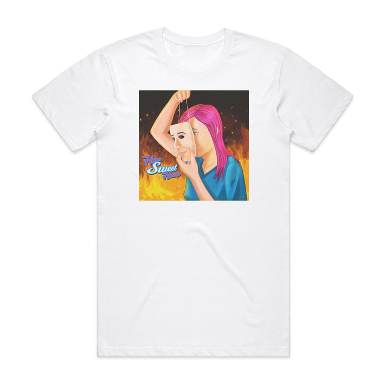 After the Calm Home Sweet Home Album Cover T-Shirt White