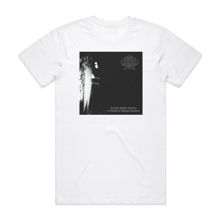 Abruptum In Umbra Malitiae Ambulabo In Aeternum In Triumpho Tenebraum Album Cover T-Shirt White